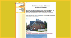 Desktop Screenshot of ferienwohnung-hansen.com
